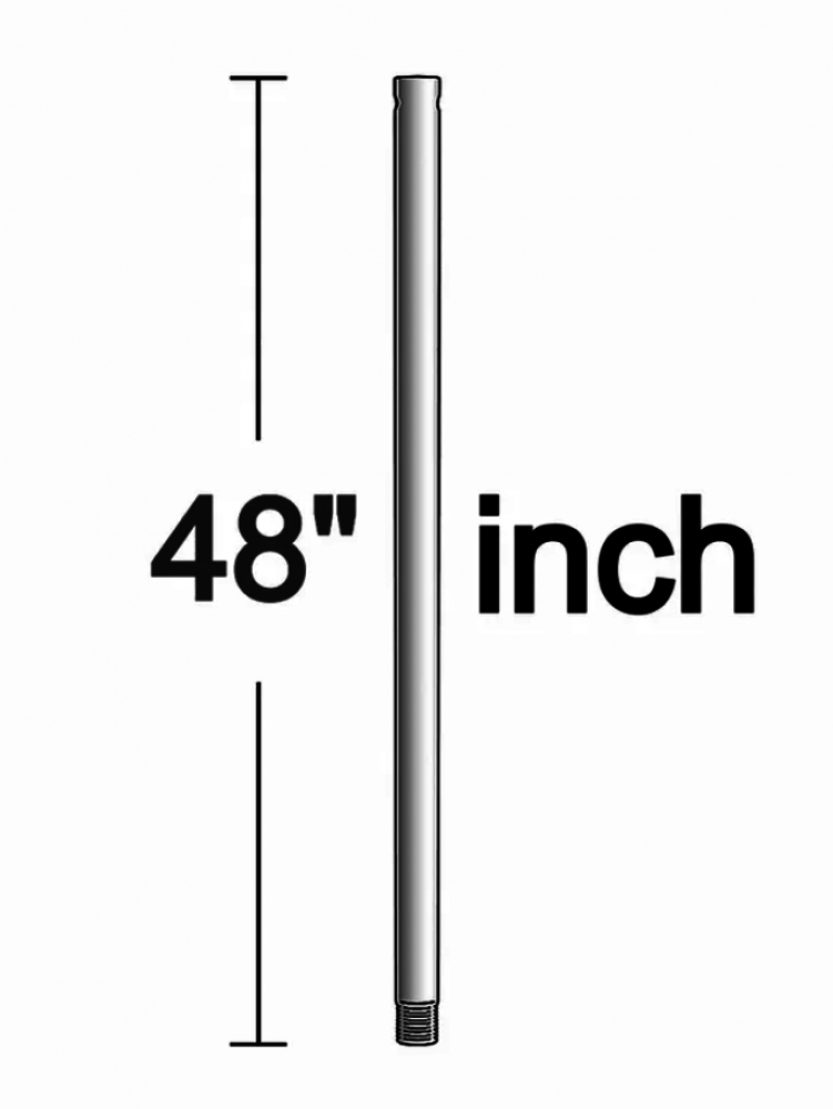 FAN 48" DOWNROD - BK